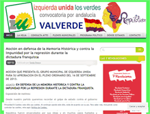 Tablet Screenshot of iuvalverde.wordpress.com