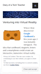 Mobile Screenshot of diaryofatechteacher.wordpress.com