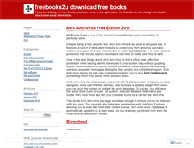 Tablet Screenshot of freebooks2u.wordpress.com