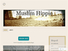 Tablet Screenshot of muslimhippie.wordpress.com