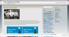 Desktop Screenshot of menudoscoches.wordpress.com