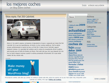 Tablet Screenshot of menudoscoches.wordpress.com