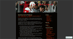Desktop Screenshot of belowthecrossbar.wordpress.com