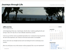 Tablet Screenshot of journeysthroughlife.wordpress.com