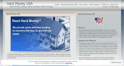 Desktop Screenshot of hardmoneyusa.wordpress.com