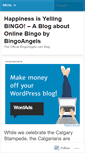 Mobile Screenshot of bingoangels.wordpress.com