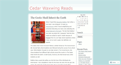 Desktop Screenshot of cwreads.wordpress.com