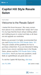 Mobile Screenshot of chsresalesalon.wordpress.com