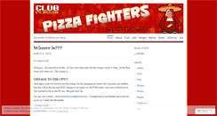 Desktop Screenshot of pizzafighters.wordpress.com