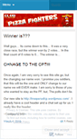 Mobile Screenshot of pizzafighters.wordpress.com