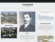 Tablet Screenshot of cruzerism.wordpress.com