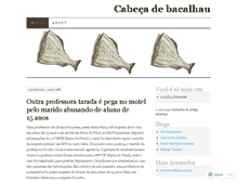 Tablet Screenshot of cabecadebacalhau.wordpress.com