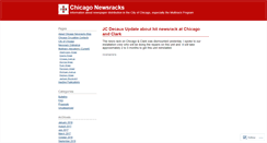 Desktop Screenshot of chicagonews.wordpress.com