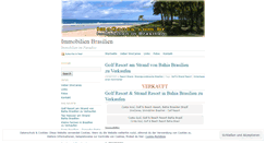 Desktop Screenshot of imobrasil.wordpress.com