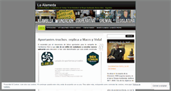 Desktop Screenshot of laalameda.wordpress.com