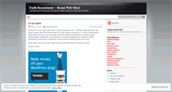 Desktop Screenshot of fatihbayantemur.wordpress.com