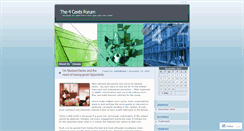 Desktop Screenshot of 4centsforum.wordpress.com