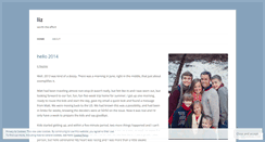 Desktop Screenshot of lizl.wordpress.com