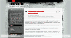 Desktop Screenshot of gx2loudnclear.wordpress.com