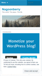 Mobile Screenshot of nagoonberry.wordpress.com