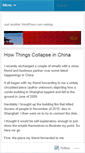 Mobile Screenshot of chinawatching.wordpress.com