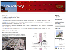 Tablet Screenshot of chinawatching.wordpress.com