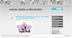 Desktop Screenshot of noivasfestasdebutantes.wordpress.com