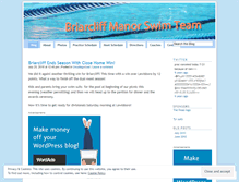 Tablet Screenshot of briarcliffmanorswimteam.wordpress.com