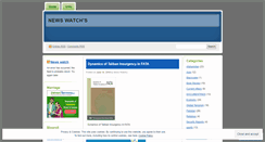Desktop Screenshot of newzwatch.wordpress.com