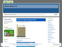 Tablet Screenshot of newzwatch.wordpress.com