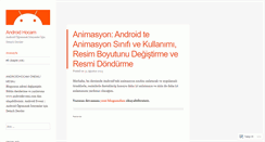 Desktop Screenshot of androidhocam.wordpress.com