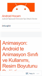 Mobile Screenshot of androidhocam.wordpress.com