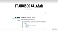Desktop Screenshot of fralazar.wordpress.com