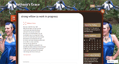 Desktop Screenshot of bethanysgrace.wordpress.com