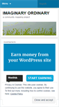 Mobile Screenshot of iimaginaryordinaryy.wordpress.com