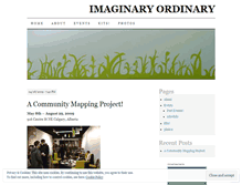 Tablet Screenshot of iimaginaryordinaryy.wordpress.com