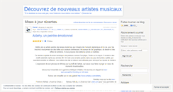 Desktop Screenshot of musikexclu.wordpress.com