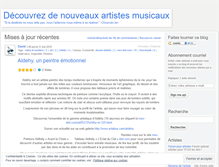 Tablet Screenshot of musikexclu.wordpress.com