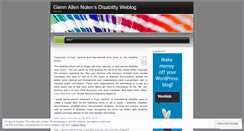 Desktop Screenshot of ganolen.wordpress.com