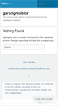Mobile Screenshot of garangmabior.wordpress.com