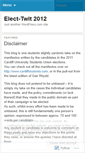 Mobile Screenshot of electwit2012.wordpress.com