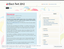 Tablet Screenshot of electwit2012.wordpress.com