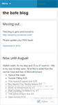 Mobile Screenshot of bofe.wordpress.com