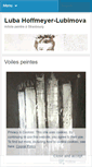 Mobile Screenshot of lubahoffmeyerlubimova.wordpress.com