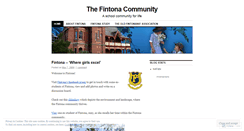 Desktop Screenshot of fintona.wordpress.com