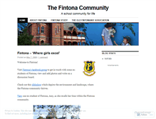 Tablet Screenshot of fintona.wordpress.com