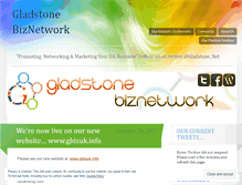 Tablet Screenshot of gladstonenetwork.wordpress.com