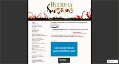 Desktop Screenshot of buddhaworms.wordpress.com