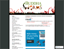 Tablet Screenshot of buddhaworms.wordpress.com