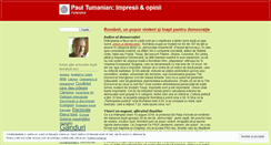 Desktop Screenshot of paultumanian.wordpress.com